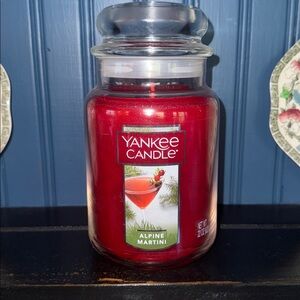 New! Yankee Candle Alpine Martini Large Jar 22 oz Discontinued scent